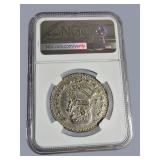 1960 Mexico Silver Peso Coin – NGC Certified Genuine – 10% Silver – Historic Coin