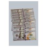 2010 Native American $1 Silver Enriched Coin w/ Certification + $100 Bill Replica Lot