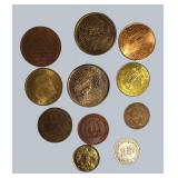 Vintage Token & Medal Lot – Boy Scouts, Presidential, Centennial & Advertising Mix