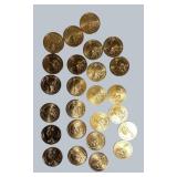 Brilliant Uncirculated Presidential Dollars – $25 Face Value – Mint Condition Lot!