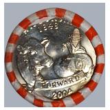 2004-P Wisconsin  State Quarters Roll – Estate Find – BU/UNC End Coins!