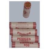 2024 Lincoln Cent Rolls  BU – 5 Full Roll