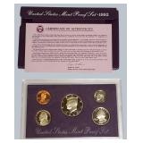 1992 U.S. Mint Proof Set – San Francisco – Nice Set