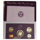 1988 U.S. Mint Proof Set – San Francisco – Nice Set