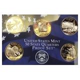 2008 U.S. Mint Proof Set – Complete w/ Presidential & State Quarter Sets – Box/COA