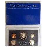 1983 U.S. Mint Proof Set – 5 Coins – Original Packaging