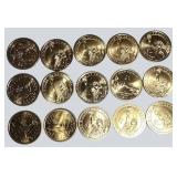 TREASURE HUNT WORLD COIN LOT – UNCIRCULATED + TOKENS!