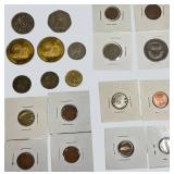 WORLD COIN & TOKEN TREASURE LOT – UNCIRCULATED MIX!