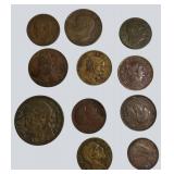 OLD WORLD COINS LOT – 1800s & 1900s MIX