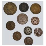 FOREIGN COIN COLLECTION LOT – GREAT MIX TO SORT THROUGH