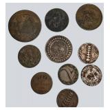 FOREIGN COIN COLLECTION LOT – GREAT MIX TO SORT THROUGH