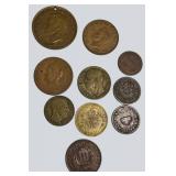 ASSORTED FOREIGN COINS LOT – NICE VARIETY MIX