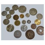 WORLD COIN LOT – MANY COUNTRIES, GREAT VARIETY MIX