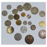 WORLD COIN LOT – MANY COUNTRIES, GREAT VARIETY MIX