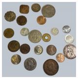 WORLD COIN LOT – MANY COUNTRIES, MIXED VARIETY