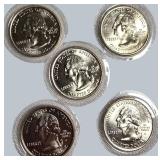 PROOF COIN LOT – 1996 KENNEDY HALVES, STATE QUARTERS + MORE