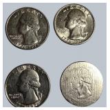 MIXED U.S. COIN LOT – ERRORS, TONING, OLDER DATES – CAPSULED & LABELED GROUP