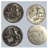 MIXED U.S. COIN LOT – ERRORS, TONING, OLDER DATES – CAPSULED & LABELED GROUP