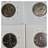 MIXED U.S. COIN LOT – ERRORS, TONING, OLDER DATES – CAPSULED & LABELED GROUP