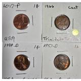 MIXED U.S. COIN LOT – ERRORS, TONING, OLDER DATES – CAPSULED & LABELED GROUP