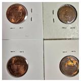 MIXED U.S. COIN LOT – ERRORS, TONING, OLDER DATES – CAPSULED & LABELED GROUP