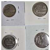 MIXED U.S. COIN LOT – ERRORS, TONING, OLDER DATES – CAPSULED & LABELED GROUP