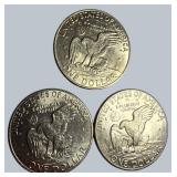 IKE DOLLAR LOT – 1971–1978 MIX – BICENTENNIAL INCLUDED – NICE GROUP