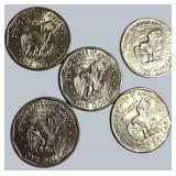 Mixed Dollar Coin Lot – Susan B Anthony & Presidential $1 Coins!