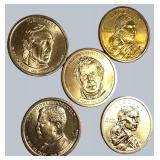 Mixed Dollar Coin Lot – Susan B Anthony & Presidential $1 Coins!