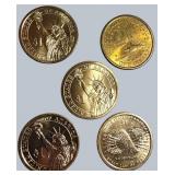 Mixed Dollar Coin Lot – Susan B Anthony & Presidential $1 Coins!