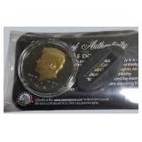 24KT Gold Kennedy w/ Black Ruthenium – 2024 w/ COA