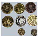 Awesome Military & First Responder Token Lot – Beautiful Variety!