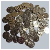 Collector’s Estate Find – 80 UNC Quarters – Mixed States/Dates – $20 Value!