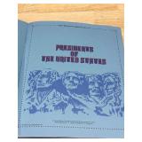 Presidential Commemorative Covers Stamps with Postmarks