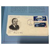 Presidential Commemorative Covers Stamps with Postmarks