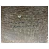 U.S. Army Signal Corps EE 8 Field Telephone Vietnam War Era