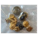 Military Buttons and Pins