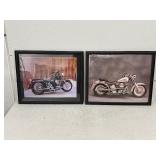 Framed Harley Davidson Posters