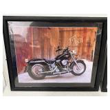 Framed Harley Davidson Posters