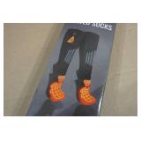 Action Heat Unisex AA Battery Heated Socks - L/XL