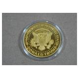 President Donald Trump Colorized Coin
