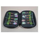 Set of 10 Spinner Baits in Case