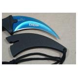 Karambit Tiger Claw Neck Knife
