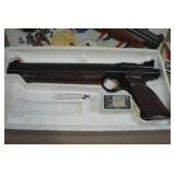 Vintage 22 Caliber Crossman Pistol with Box