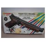 Vintage 22 Caliber Crossman Pistol with Box