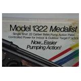 Vintage 22 Caliber Crossman Pistol with Box