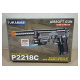 UKArms P2218C Spring Powered Airsoft Gun with Laser