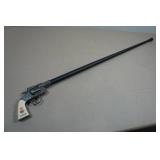 Doc Holliday Pistol Handle Sword Cane - 12" Blade