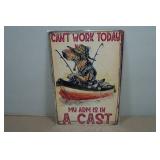 Novelty Metal Sign - Can