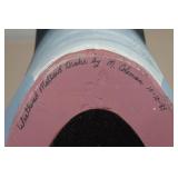 Vintage Hand Carved Mallard Decoy - By M. Coleman